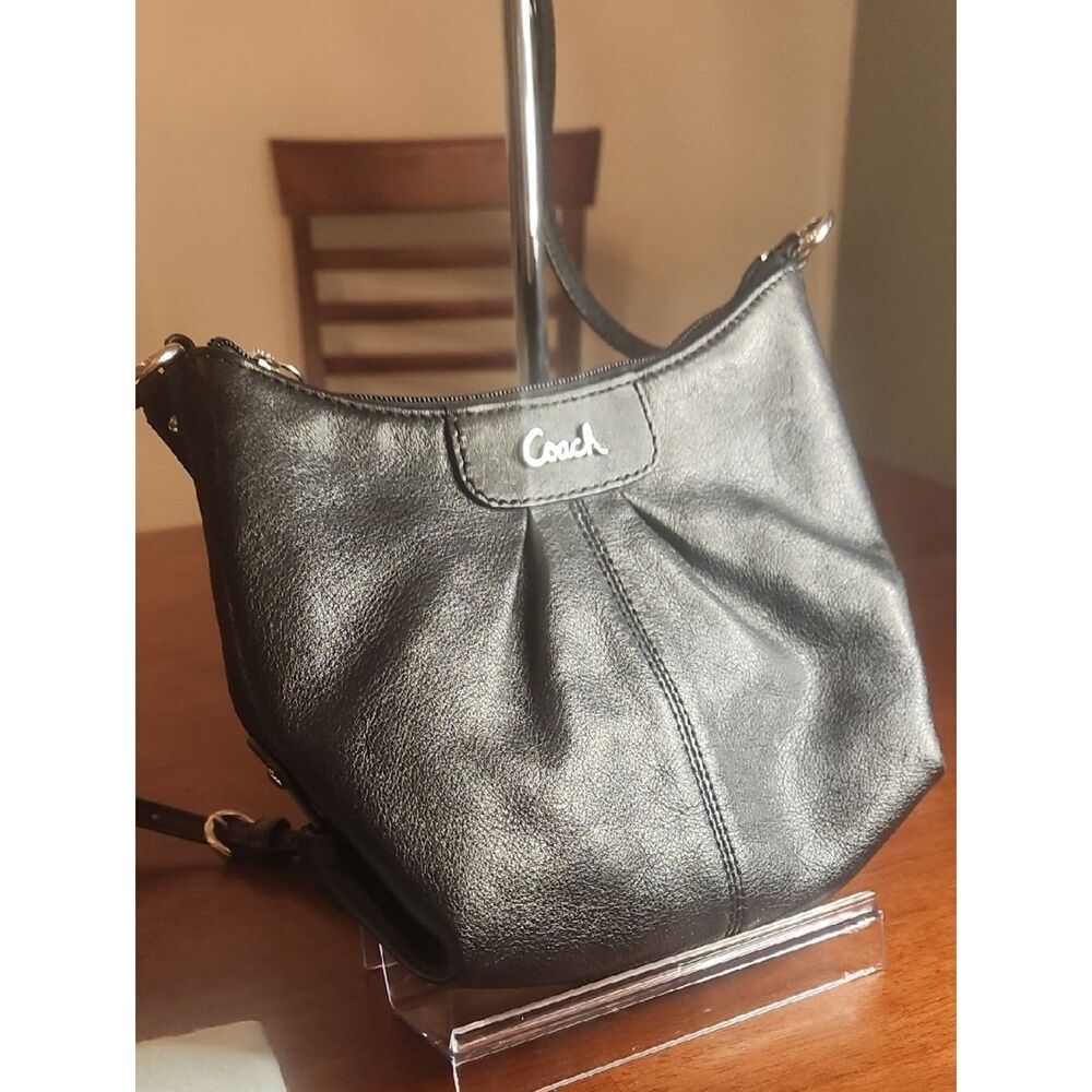 Coach Ashley Cross Body Bag W/Silver Hardware